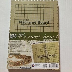 Beadsmith Mini Macrame Board